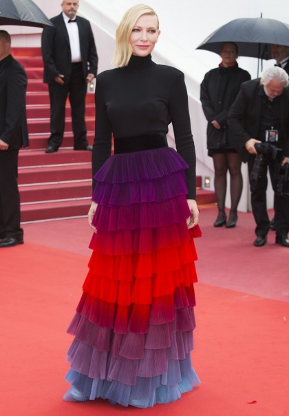 Cate Blanchett in Givenchy ruffles at Cannes: surprisingly stunning or a giant nope?