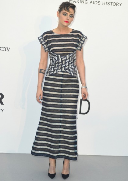 Kristen Stewart in Chanel at the Cannes amfAR gala: stunning or unflattering?