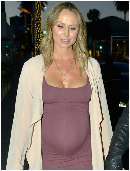 Pregnant Stacy Keibler Busting Out Some Massive Cleavage Action Pregnant Stacy Keibler Busting Out Some Massive Cleavage Action