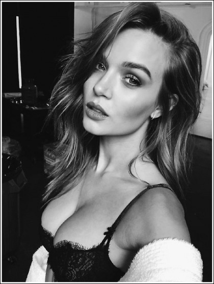 Josephine Skriver Busts Out Her Insanely Sexy/Perfect Cleavage In Lingerie Josephine Skriver Busts Out Her Insanely Sexy/Perfect Cleavage In Lingerie