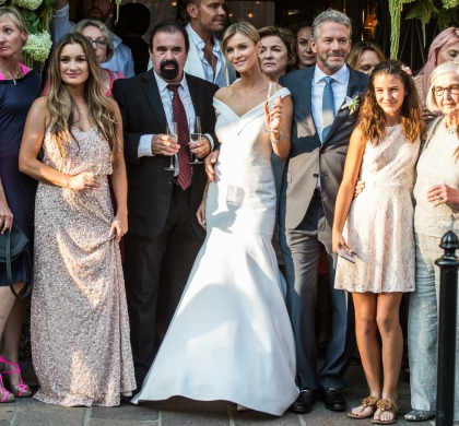 Joanna Krupa wore a Sylwia Romaniuk for her big Polish wedding: love it or hate it?