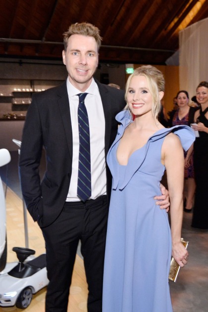 Kristen Bell & Dax Shepard share photos of their daughters with their faces covered