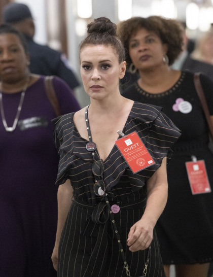 Alyssa Milano's op-ed: sexual violence 'exists at every level of our national institutions' Alyssa Milano's op-ed: sexual violence 'exists at every level of our national institutions'