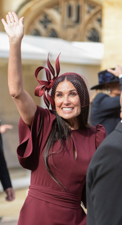 Demi Moore made her first Instagram post for the royal wedding