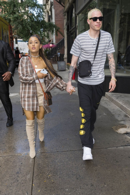 Ariana Grande returned Pete Davidson's engagement ring & she left their apartment