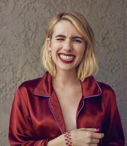 Emma Roberts Is In The Tongue Game Now