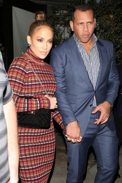 Jennifer Lopez was seen with a giant diamond ring and could be engaged to A-Rod