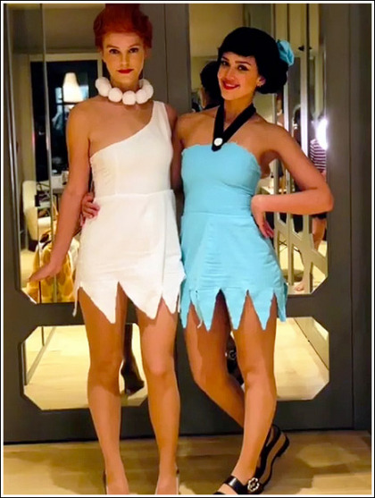Jessica Alba As A Sexy Betty Rubble For Halloween! Jessica Alba As A Sexy Betty Rubble For Halloween!