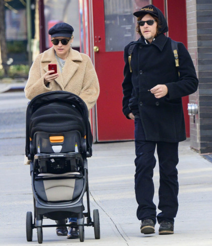Diane Kruger & Norman Reedus stepped out in NYC with their baby girl