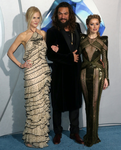 Amber Heard in Julien Macdonald at the LA 'Aquaman' premiere: stunning or fishy'