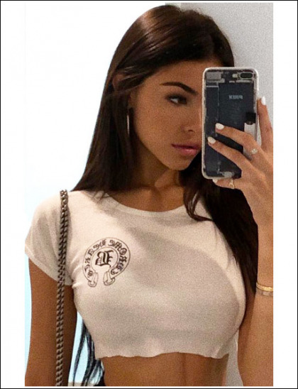 Madison Beer Selfies Her Massive Bosom In A Tiny T-Shirt! Madison Beer Selfies Her Massive Bosom In A Tiny T-Shirt!