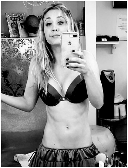 Kaley Cuoco Selfies Her Massive Cleavage And Tight Body In Naughty Lingerie' WOW! Kaley Cuoco Selfies Her Massive Cleavage And Tight Body In Naughty Lingerie' WOW!