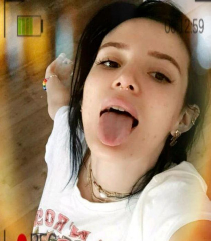 Bella Thorne's Tongue Wants Attention