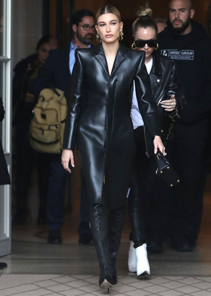 Hailey Baldwin steps out in some looks during Paris Fashion Week: cute or blah?