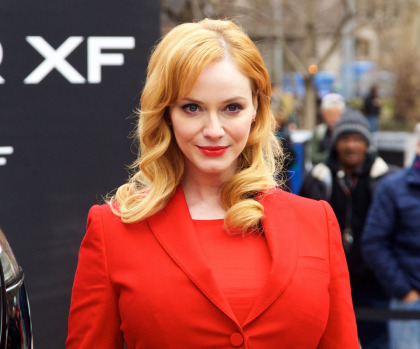 Christina Hendricks on dyeing her blonde hair red: 'There's a lot less redheads'