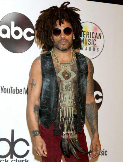 Lenny Kravitz is 'best friends' with Lisa Bonet, and Jason Momoa is 'like a brother to me'