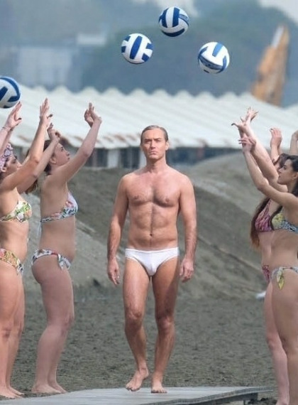 ?The New Pope' has a trailer, which includes Jude Law strutting in a Papal Speedo