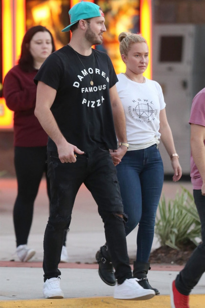 Hayden Panettiere got papped holding hands with her ex boyfriend's brother