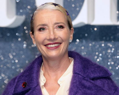Emma Thompson warns of climate change, jokes about people eating their pets
