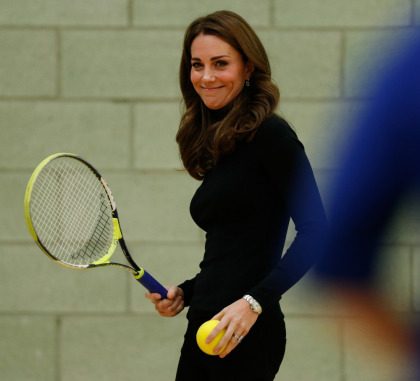 Duchess Kate is taking private tennis lessons at a posh, exclusive club