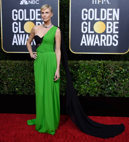 Did Charlize Theron have the best Dior look at the Golden Globes or nah?