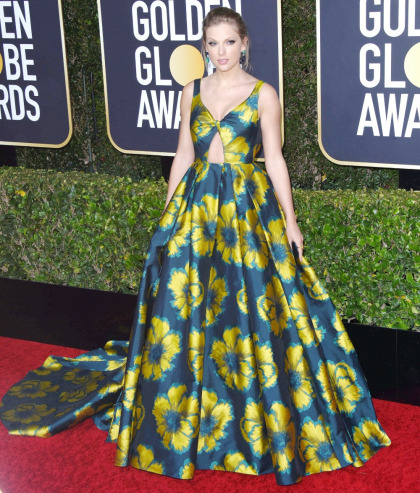 Taylor Swift in Etro at the Golden Globes: not the best but not the worst?