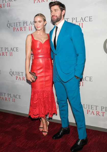 Emily Blunt in McQueen for 'The Quiet Place II' NYC premiere: cute or dated'