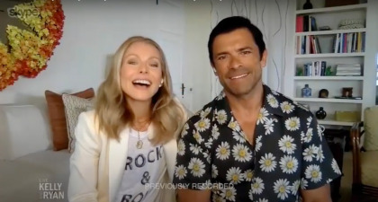 Kelly Ripa and her family have been in the Caribbean this whole time