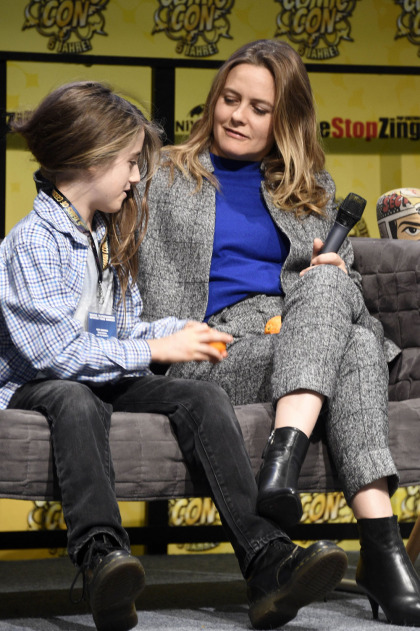 Alicia Silverstone on her son's veganism: 'That nourishment has left him a calm boy'