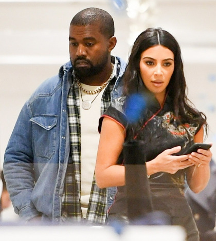 Kim Kardashian was crying because she's 'exhausted' & 'feels very hurt by Kanye'