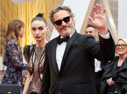 Joaquin Phoenix & Rooney Mara welcomed a son, they named him River