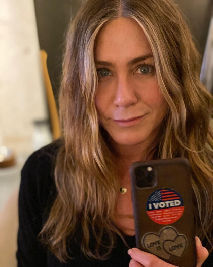 Jennifer Aniston voted early for Biden-Harris: 'It's not funny to vote for Kanye'