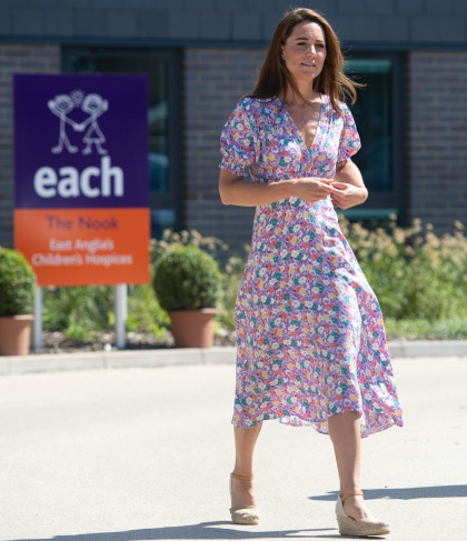 Duchess Kate wrote a letter of keen support to her children's hospice patronage