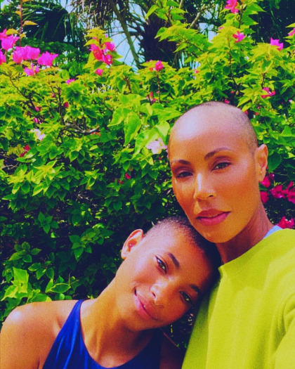 Jada Pinkett Smith shaved her head: 'Willow made me do it' it was time'