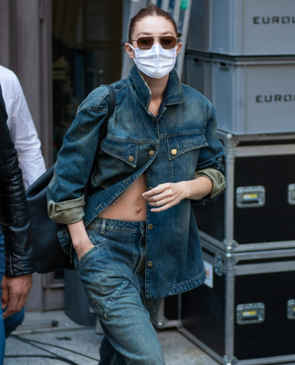 Gigi Hadid asked fans to continue to social-distance & wear masks around her