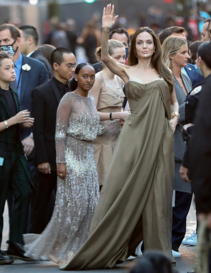 Angelina Jolie & others were exposed to Covid at 'The Eternals' premiere