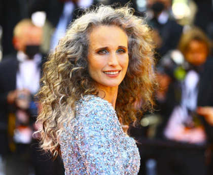 Andie MacDowell got pushback from her team when she decided to go grey