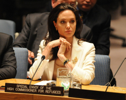 Angelina Jolie on her work with refugees: 'I just wanted to be a part of the real world'