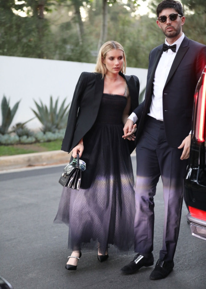 Emma Roberts went to Paris's wedding with a date who was not Garrett Hedlund
