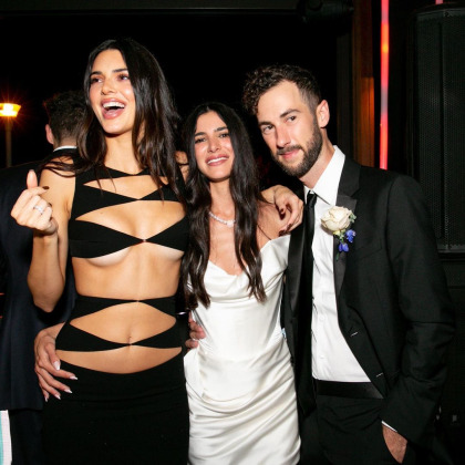 Was Kendall Jenner's black Monot dress inappropriate for a wedding reception'