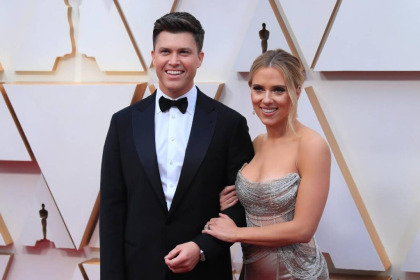 Scarlett Johansson on falling for Colin Jost: He looked different because I was available