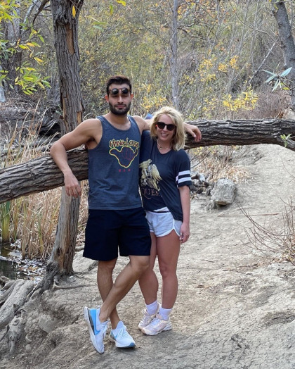 Britney Spears married Sam Asghari & her first husband tried to crash the wedding