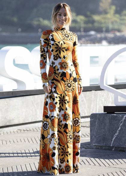 Olivia Wilde wore Kwaidan Editions & Valentino in at the San Sebastian festival