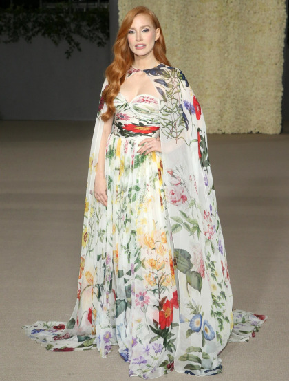 Jessica Chastain in Oscar de la Renta at the Academy Museum gala: fug or fab?