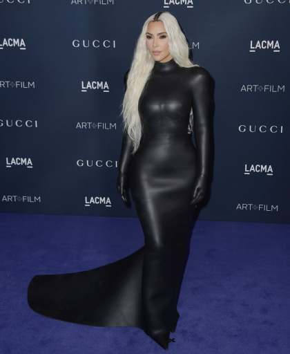 Kim Kardashian in Balenciaga at the LACMA Art + Film gala: surprisingly okay?