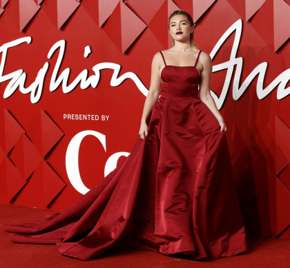 Florence Pugh in Valentino at the Fashion Awards in London: stunning or meh?