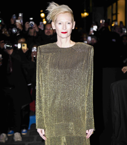 Tilda Swinton: 'I was told to wear a mask at all times, and I?m not.'