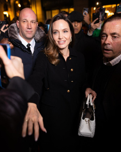 Angelina Jolie went on a three-hour lunch date with David Mayer de Rothschild