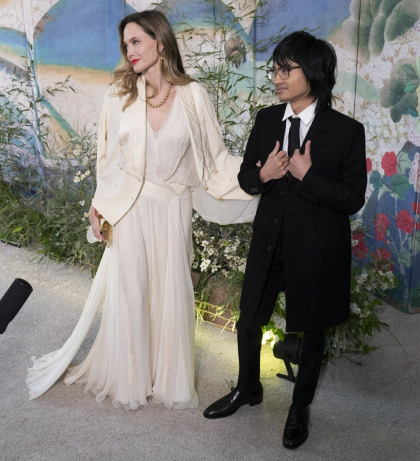 Angelina Jolie & Maddox Jolie-Pitt attended last night's White House state dinner
